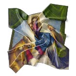 Silk Scarf | The Sistine Madonna | Raphael | Image Thumb 2