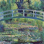Seidenschal | Seerosenteich, (Symphonie in Grün) | Claude Monet | Originalgemälde Thumb