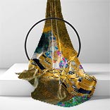 Silk Scarf | The Kiss | Klimt | Image Thumb 2