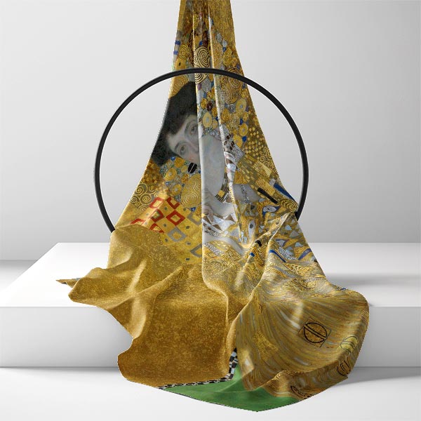 Silk Scarf | Portrait of Adele Bloch-Bauer I | Klimt | Image 2
