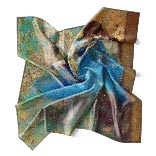 Seidenschal | Tänzerinnen in Blau | Degas | Image Thumb 2