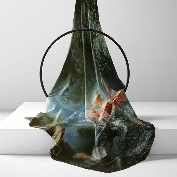 Silk Scarf | The Swing | Fragonard | Image 2
