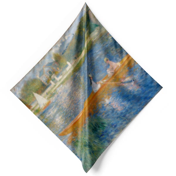 Silk Scarf | The Skiff (La Yole) | Renoir | Image 1